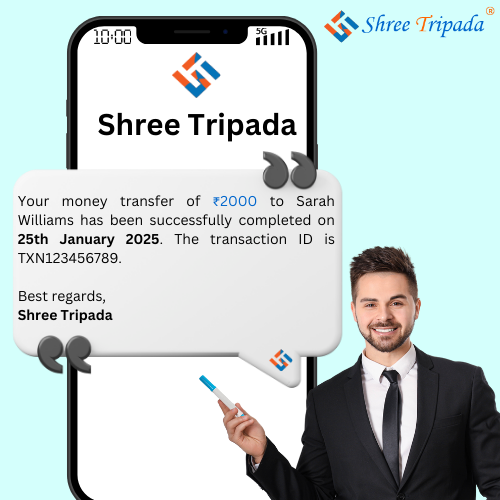 money transfer message