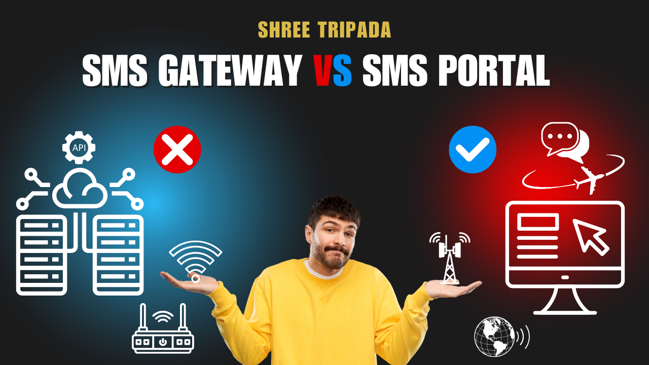 all about SMS Gateway vs SMS Portal