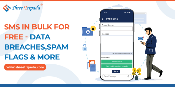 sms-in-bulk-service-risk Person realizing risks of free SMS tools